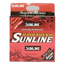 Sunline Super Natural Línea Pesca Monofilamento 10lb 660yd