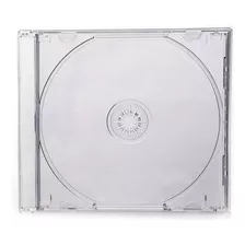 Estojo Capa Box Cd Acrílico Transparente- 200 Unidades 