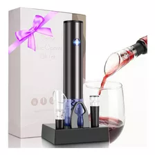 Set De Regalo Para Amantes Del Vino Abrebotellas Eléctrico,