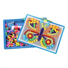 Correspondência De Mosaico Pegboard Educativos De N