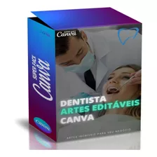 250 Artes Canva Dentista Odonto Templates Feed Editavel