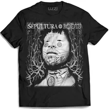 Camiseta Sepultura Roots Camisa De Rock Pb