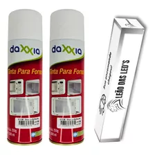 Kit 2 Tintas Branco P/ Forno E Microondas Interno Externo