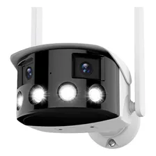 Cámara Smart Ip Wifi 4k Lente Dual Ultra Gran Angular 180°