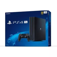 Sony Playstation 4 Pro Cuh-7115b 1tb Standard Cor Preto Onyx S/j