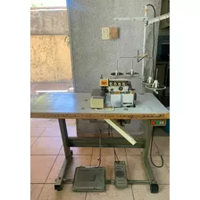 Máquina De Coser Industrial Overlock Siruba 747e 4 Hilos