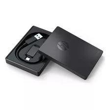 Disco Duro Externo Hp P700 De 256gb Usb-c Color Negro /vc