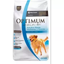 Alimento Optimum Adulto Raza Mediana/grande X 3 Kg