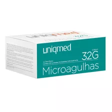 Microagulhas 32gx4mm Uniqmed Caixa C/100 Un (blister Rígido)