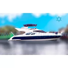 Lancha Intermarine 520 Iate Ferretti Azimut Axtor