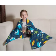 Manta Infantil Menino Cobertor Quentinho Para Inverno