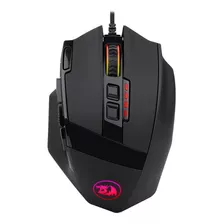 Mouse Para Jogo Com Fio Redragon Sniper M801 Rgb Preto