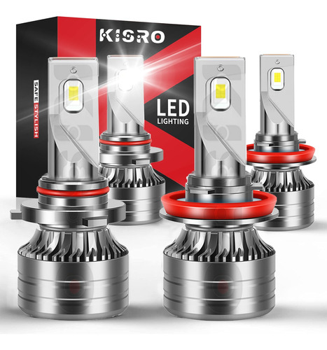 Kit Faros Luz Led 880 30000lm Para Chevrolet Haz Alta/baja