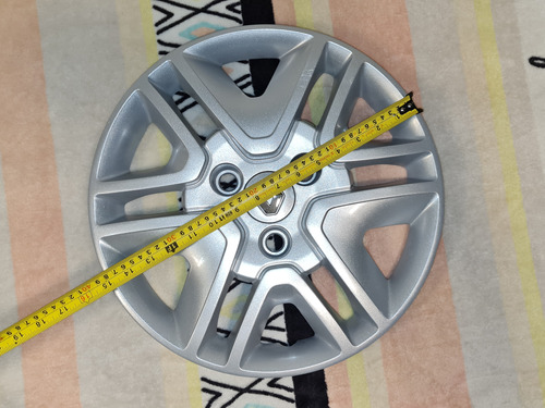 1 Tapon Copa Polvera Rin 14 Renault Kwid Iconic Original  Foto 9