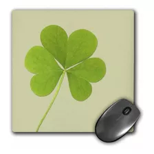 3drose Llc 8 x 8 x 0.25 inches Mouse Pad, Verde Clover, A