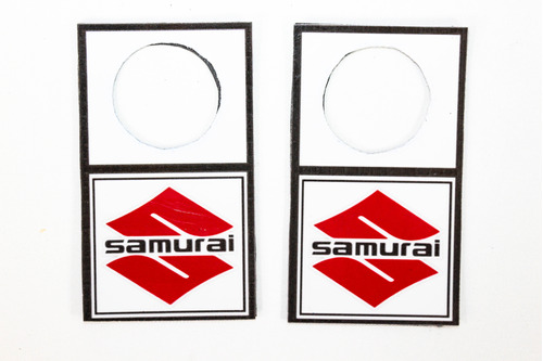 Suzuki Samurai Embellecedores Chapa Puertas Exteriores Kit 2 Foto 9