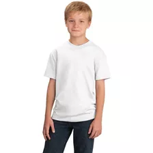 Playera Blanca Para Sublimar Adolescente 