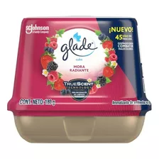 Glade Aromatizante Cubo En Gel Mora Radiante 180 G.