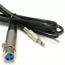 Xlr Hembra Un Cable Macho Overol De 35 Mmm