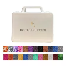 Set Pigmentos Metalizados Glitter Resina Epoxi 24 U X 4 Gr 