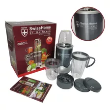 Nutribullet Pro Swisshome 600w Licuadora Magic Con Recetario