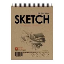 Cuadernos - Design Ideation Sketch Book. Spiral Bound, Premi