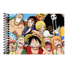 Caderno Desenho Artes 48 Folhas One Piece