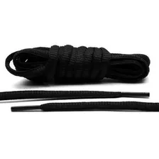 Laces Cordones Agujetas Negro Para Tenis Nik Jorda 1.5m Oval