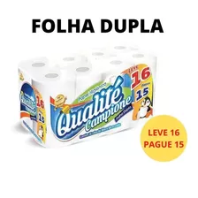 Papel Higiênico Folha Dupla Qualité 16 Rolos