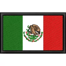 Pack 50 Mexico Parche Bandera Bordada