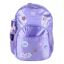 Mochila Feminina Bubu E As Corujinhas Variação Cores Clio Cor Roxo