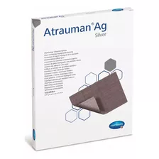 Curativo De Prata - Atrauman Ag 10x10cm - Kit C/ 2 Hartmann