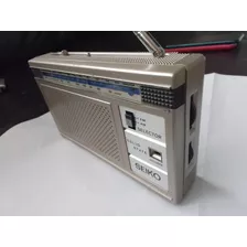 Radio Vintage Am Fm Seiko Portable Mediano Funcional