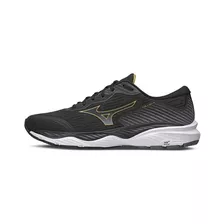 Tênis Masculino Mizuno Wave Falcon 4 Cor Preto/preto/branco/dourado - Adulto 39 Br