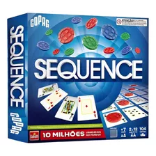 Jogo De Mesa Tabuleiro Sequence Copag Estratégia