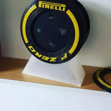 Base Soporte Para Alexa Echo Dot 3 Llanta F1 Neumatico