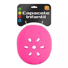 Capacete Protetor Infantil Rosa Dm Toys