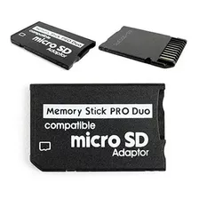 Adaptador Microsd A Memory Stick Pro Duo Para Psp O Camaras