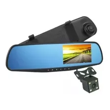 Espejo Retrovisor Con Camara Frontal + Camara Retroceso Hd