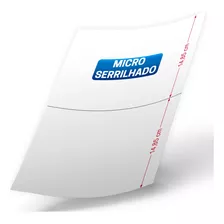 Papel A4 Serrilhado Ao Meio - 2.500 Folhas