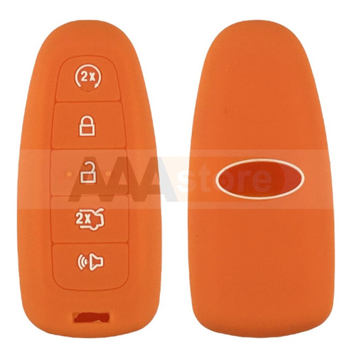 Funda Silicon Protector Llave De Presencia Ford Tipo Lengua Foto 7