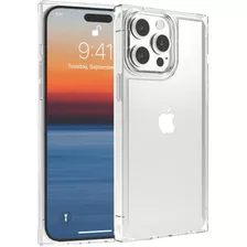 Funda Cuadrada Transparente Compatible Con iPhone 14 Pro ...