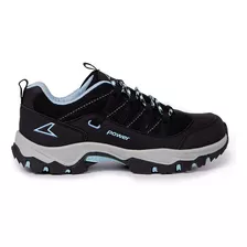 Zapatillas Outdoor Hikking Power Para Mujer Pu V2