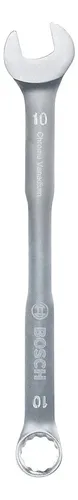 Llave Combinada Bosch 10mm X 142mm Acero Cr-vanadio Pro Plateado