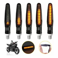 4 Pz Secuencial Motocicleta Direccionales Led Indicador 12v