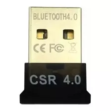 Adaptador Usb Bluetooth 4.0 Csr Dongle Para Pc Notebook 20m