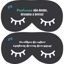 60 Máscara De Dormir Personalizada + Logo Da Empresa