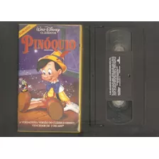 Vhs Pinóquio - Walt Disney Classico - Novinho - 1 Edição