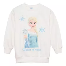 Buzo Friza Niña Frozen Princesas Licencia Oficial Disney