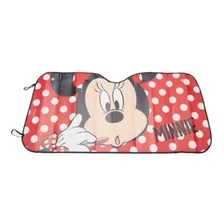 Cortina Parasol Auto Plegable Metalizada Niños Disney Minnie